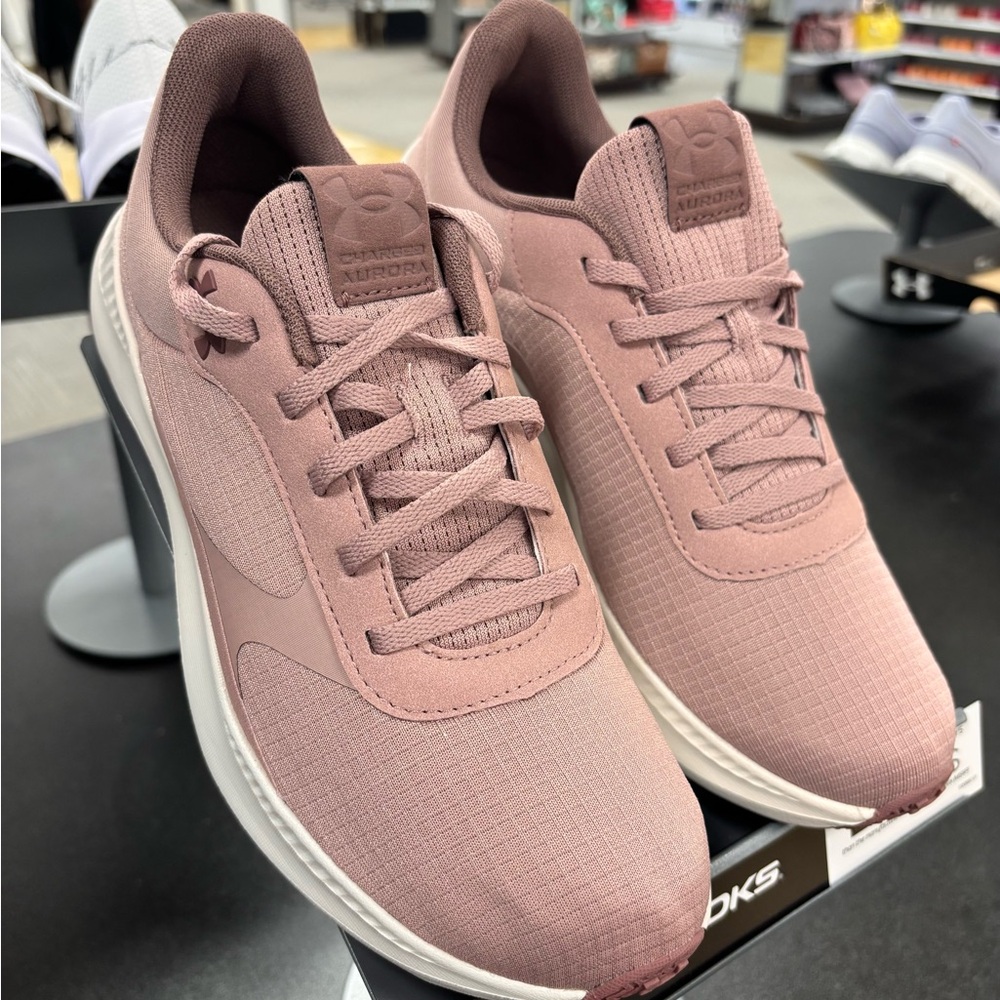 Under Armour Aurora 3 Womens Training Shoes Pink White Sneaker 3025060-600 Sz 9 - Picture 4 of 8